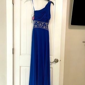 Long Royal Blue dress